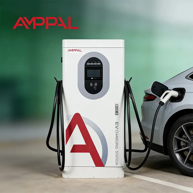 Cargador rápido integrado de CC EV de alta potencia de 120 kW para carga en carretera