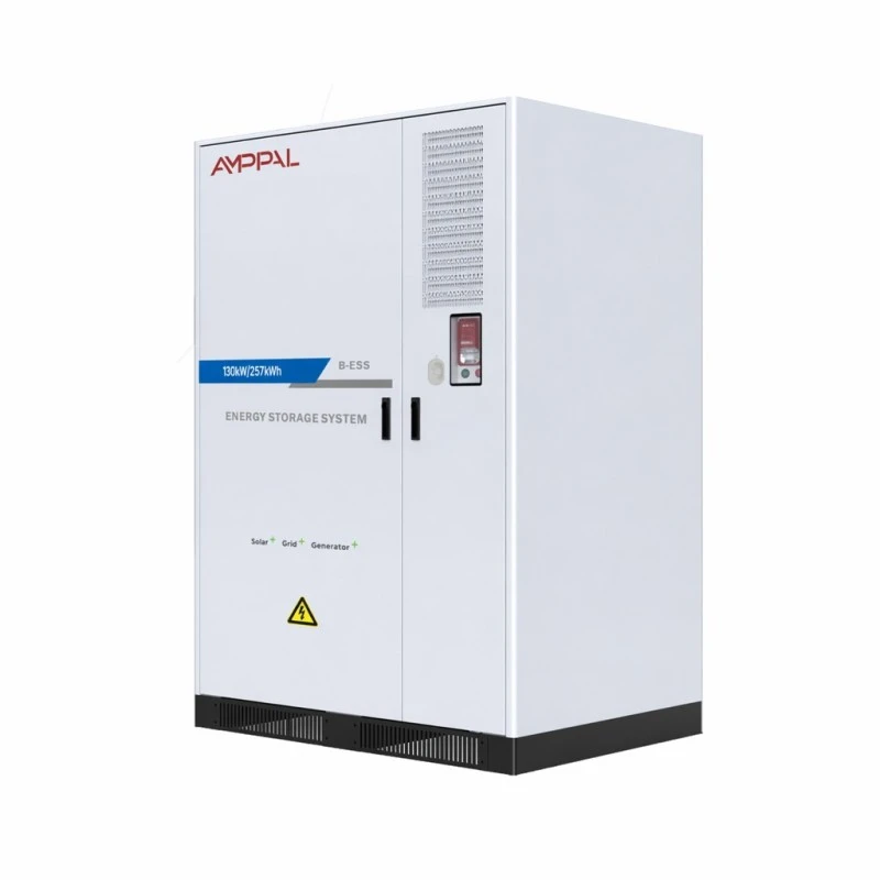 Sistema de almacenamiento de energía de batería industrial de 130 kW para gestión de energía de fábrica