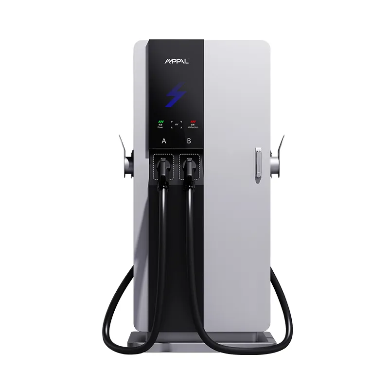 Cargador EV de CC de alta velocidad integrado de 160 kW para carga de autobuses y flotas
