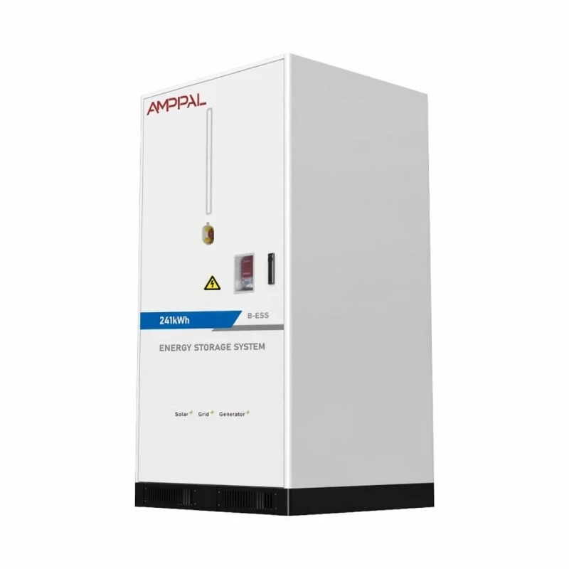 Sistema modular de almacenamiento de energía con batería de 225 kWh/241 kWh para microrredes comerciales
