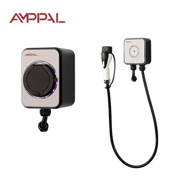 Cargador EV de CA de pared estándar de 3,5 kW para carga residencial