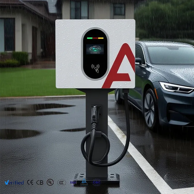 Cargador de vehículos eléctricos de CC de alta potencia de 40 kW montado en la pared para depósitos de flotas