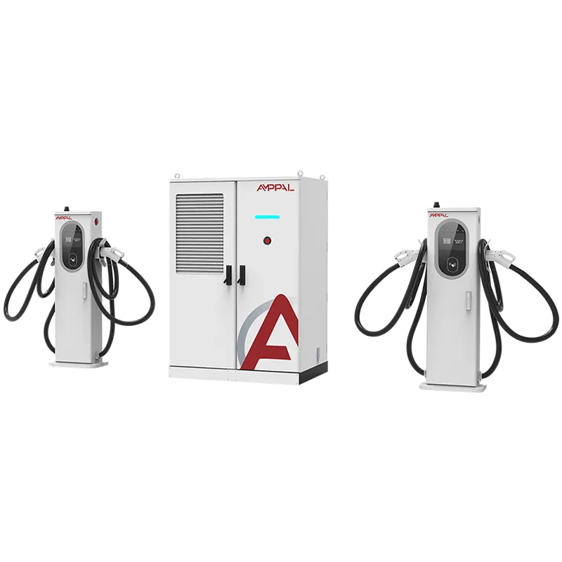 Sistema de energía de carga rápida de CC con refrigeración líquida de 480 kW para redes comerciales de vehículos eléctricos