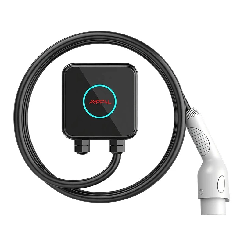 Cargador compacto para vehículos eléctricos Wallbox AC de 7 kW para garajes residenciales