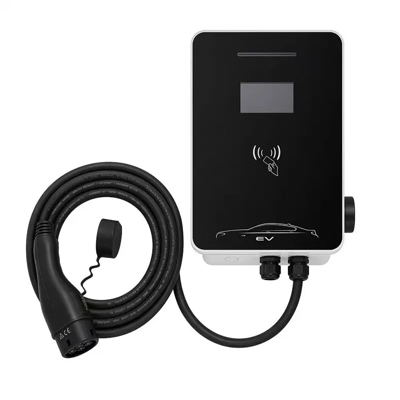 Cargador de pared para vehículos eléctricos de CA de 7 kW para hogares y oficinas