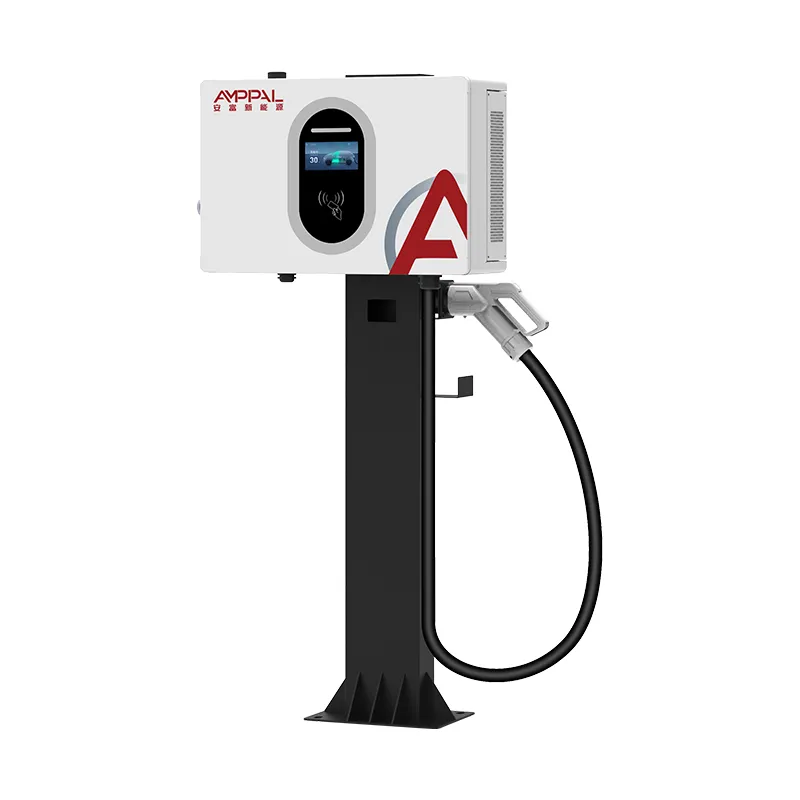 Cargador rápido para vehículos eléctricos de CC de 7 kW montado en la pared para el hogar y el lugar de trabajo