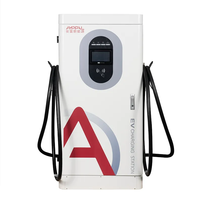 Cargador rápido de CC integrado de alta eficiencia de 80 kW para flotas de vehículos eléctricos comerciales