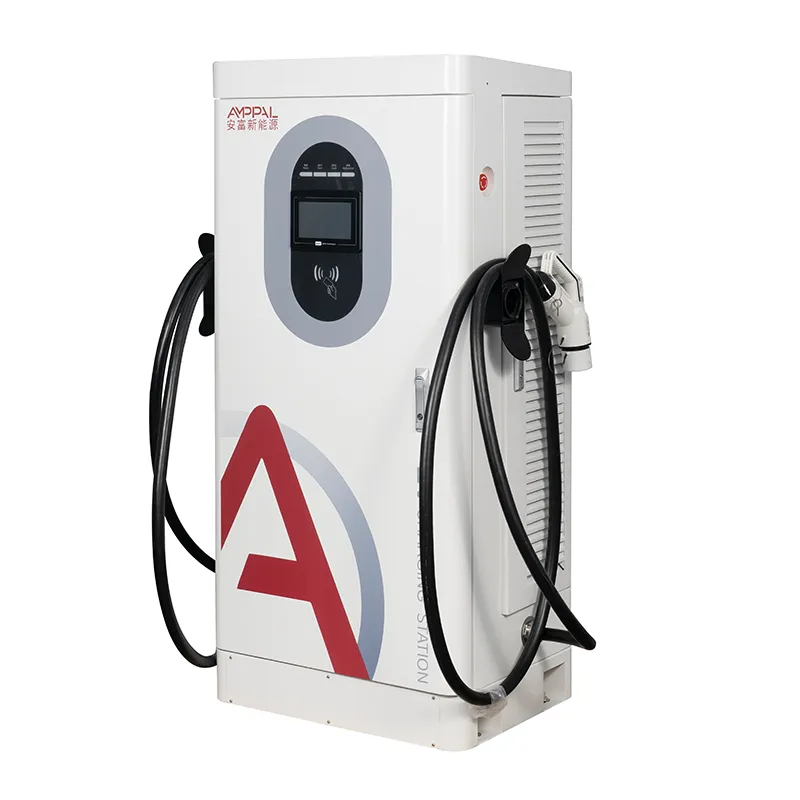 120kW High-Power Integrated DC EV Fast Charger for Highway Charging